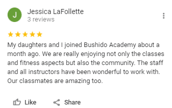 K2, Bushido Academy Kingsport TN