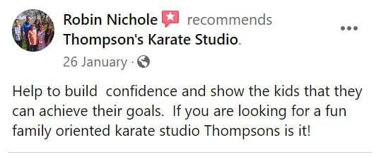 KIDS 4, Thompson&#039;s Karate Studio Franklin County