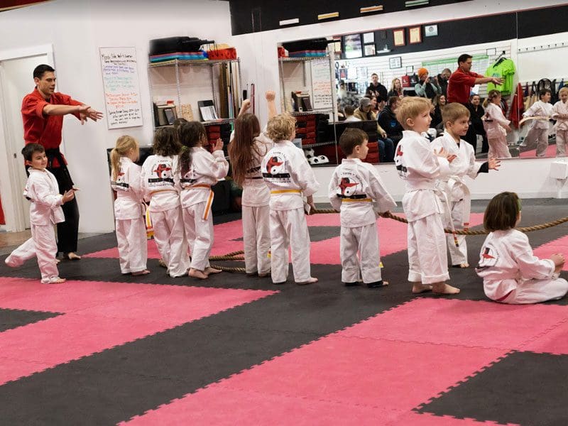 Preschool Martial Arts 3, Kicks Unlimited Stoughton